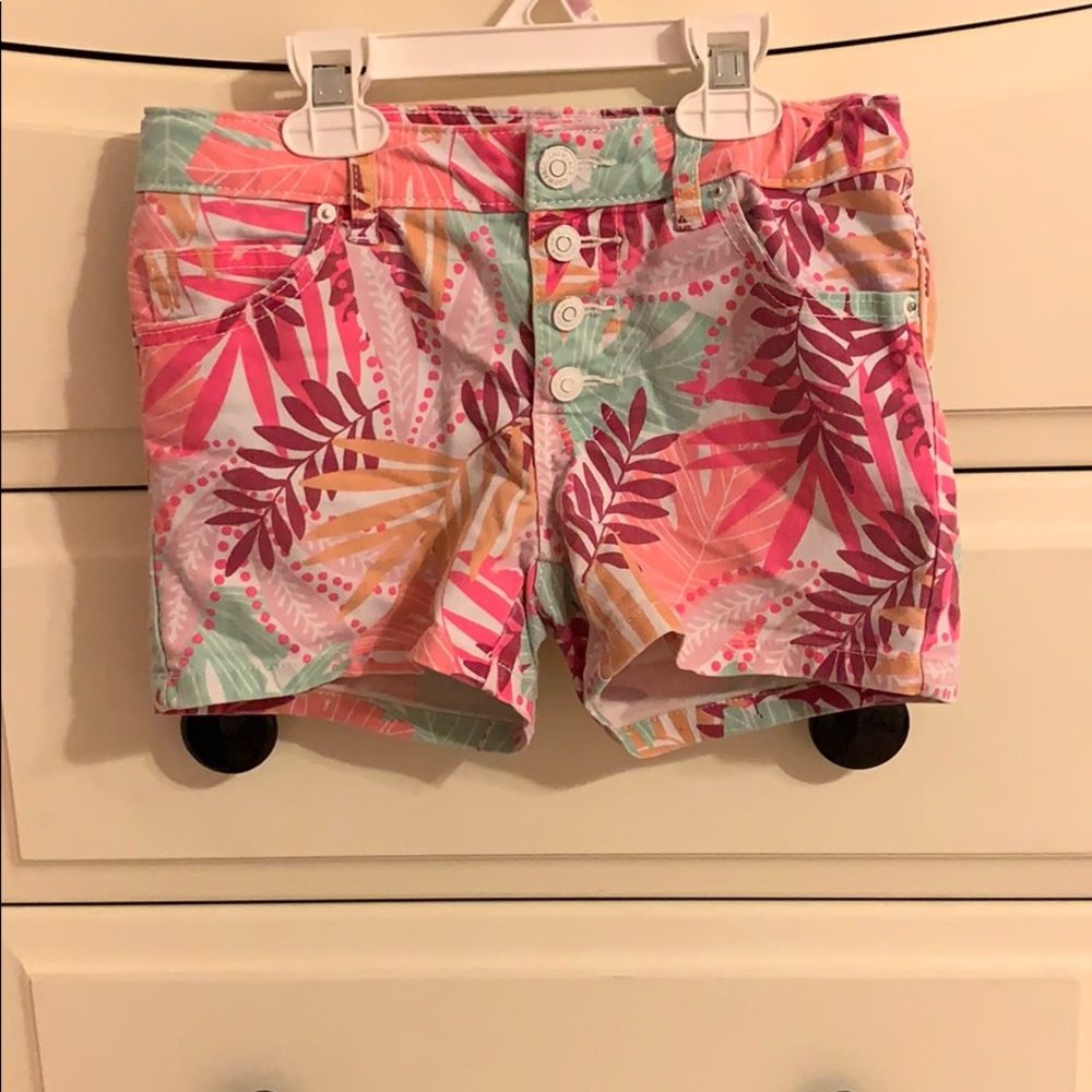 Girls Floral Shorts
